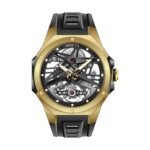 Invicta Men's 69538 Celestial Mechanical 1a07 Gold Dial Watch