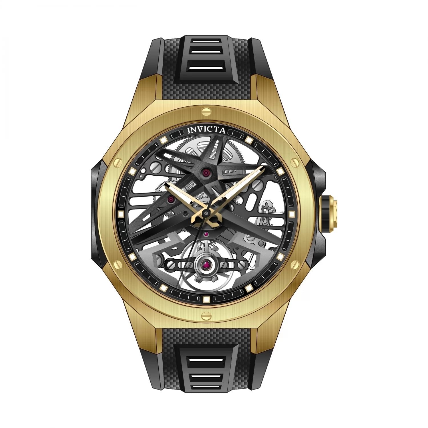 512421_69538_png_69bbcc42a2472_69bbcc42e21bb.jpg Invicta Men's 69538 Celestial Mechanical 1a07 Gold Dial Watch - Image 1